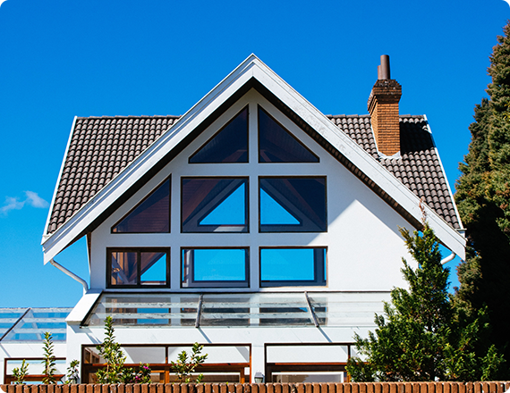 house with big windows