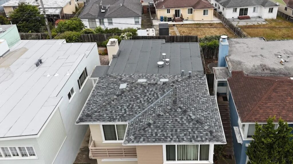 New Roof Installation on Brewster Avenue, CA