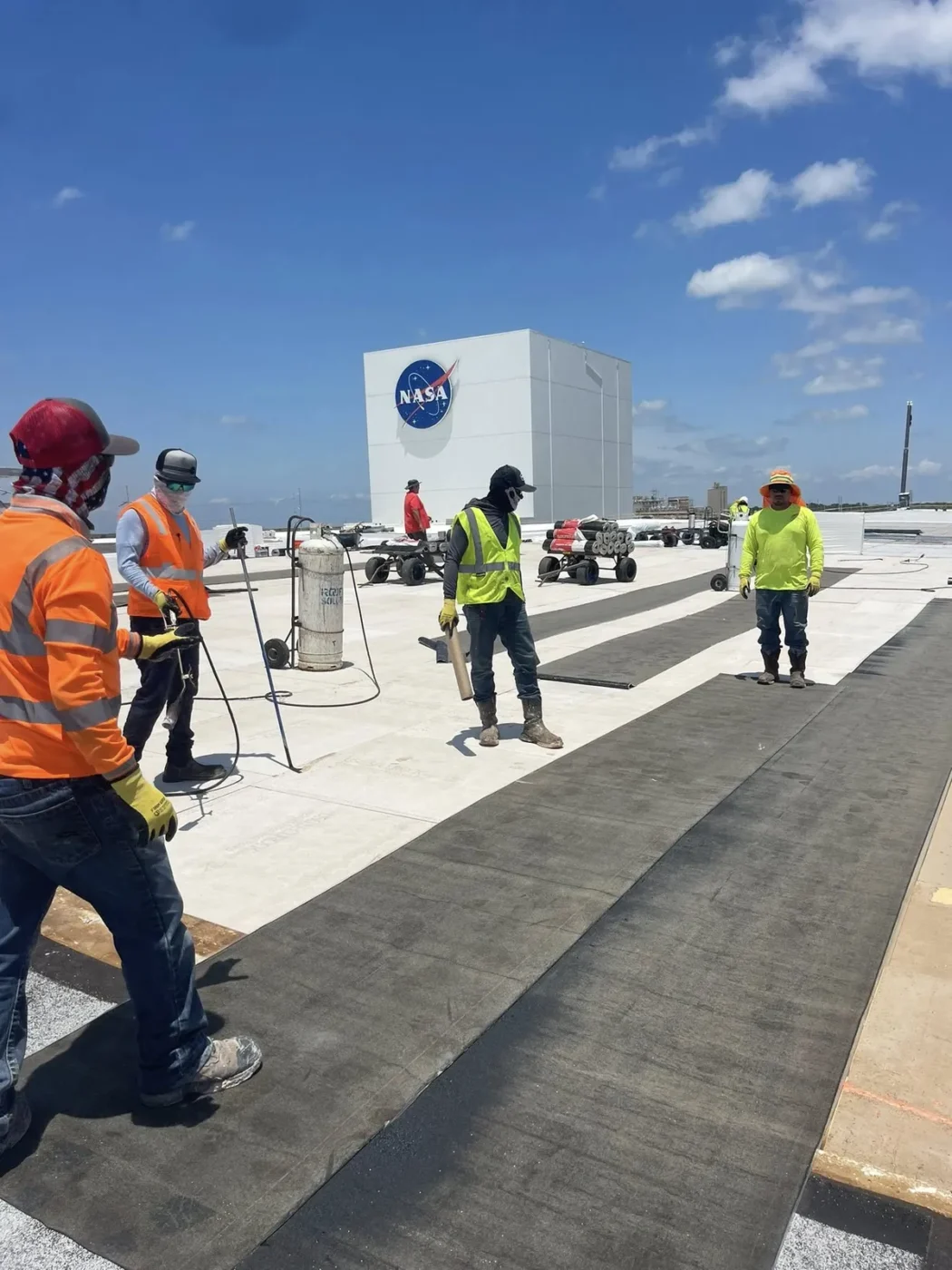 Emergency Flat Roof Repair Keeps Downtown Retail Open During Crisis
