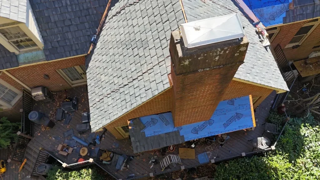 Historic Slate Roof Restoration Russian Hill SF